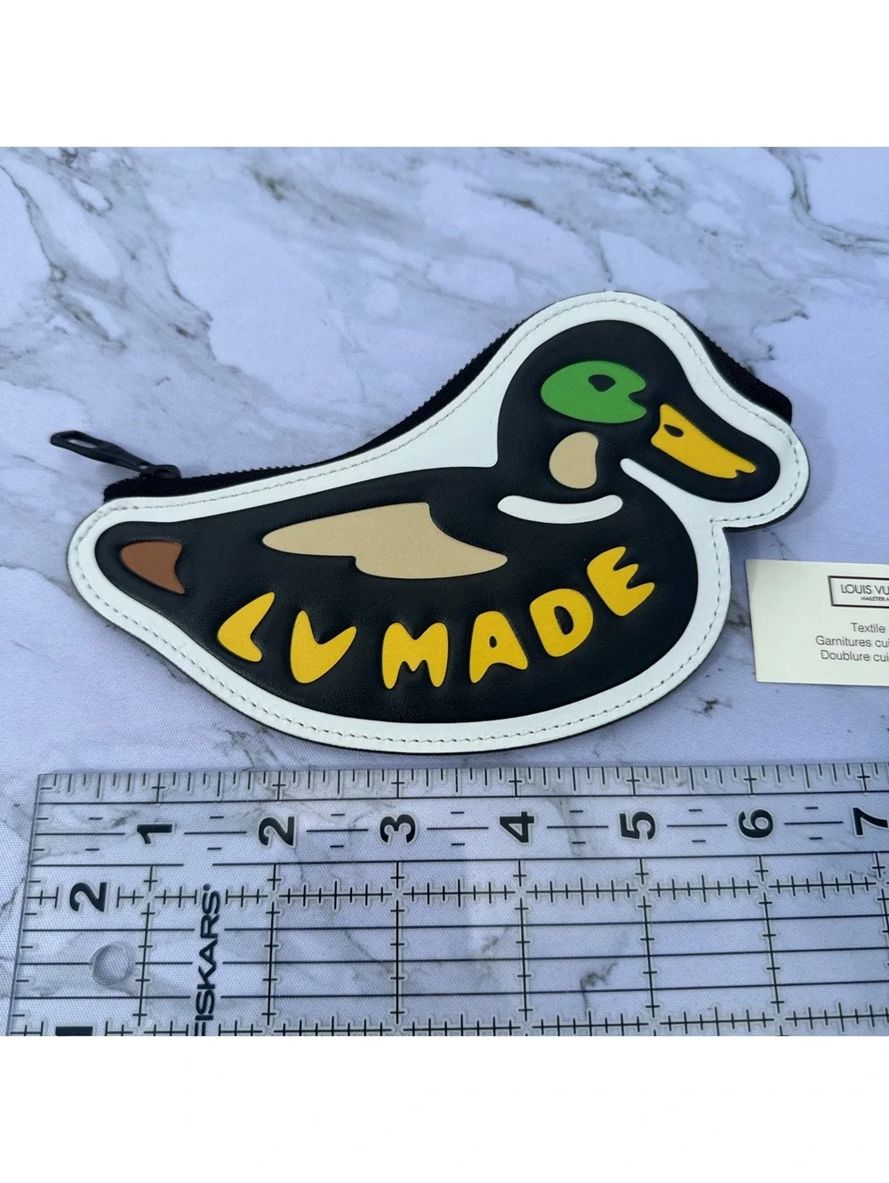 Louis Vuitton x Nigo LV2 Duck Coin Card Holder Damier Ebene